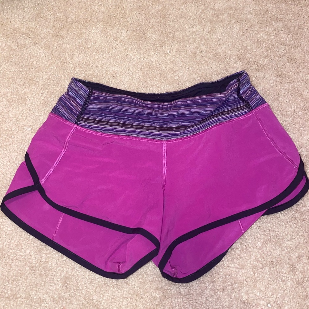 Lululemon speed shorts
